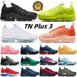 TN Plus Koşu Ayakkabı Eğitmenleri Üçlü Siyah Tenis Ball ABD Kadın Kiraz Hiper Menekşe Zeytin Portakalları Atlanta Açık Hava Spor Spor ayakkabıları EUR 36-46
