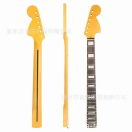 Electric Guitar Neck 22 Frets Canada Maplewood Parts For DIY Replacement