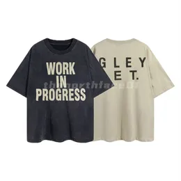 T-shirt da uomo di marca di moda T-shirt da donna casual allentata a maniche corte con stampa di lettera classica di base Top da coppia High Street