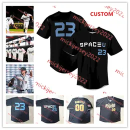 Niestandardowy zszyty UCF Knights 2023 Baseball Jersey 7 Ben Rushing 12 John Montes 13 Brogan Napier 26 Andrew Brait 32 Jason Ambos 22 Cole Russo UCF Jerseys Mieszkań