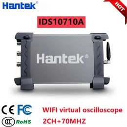 Hantek Idsa Portable Oscilloscope MHZ النطاق الترددي معدل أخذ العينات في الوقت الفعلي يصل إلى MSAs WiFi اتصال مباشر