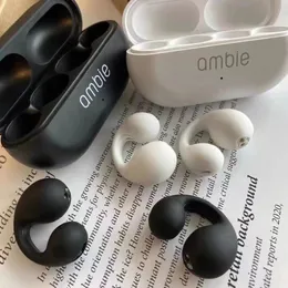 Novo Ambie Sound Cufos de orelha Ear fones de ouvido Earros de condução Busca sem fio Bluetooth Auriculares Bluetooth DHL UPS FEDEX