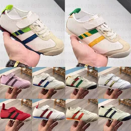kids sneaker shoes Tiger casual Leather lace-up boys girls casual Japanese fashion summer children's casual shoes size 22-35 FBFR4