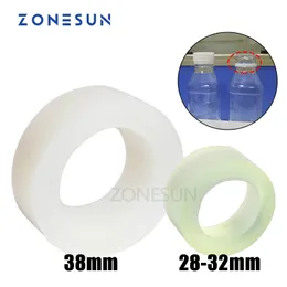 Zonesun Chapping Machine tappetino in gomma per capettatore da 28-32 mm da 38 mm bottiglia di plastica rotonda con anello di sicurezza Chuck