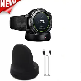 Trådlös laddningsdockan Cradle Charger för Samsung Gear S4 Watch Charger S2 Charging Base New S3 Smart Watch Wireless Charger