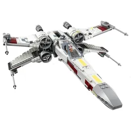 Blocks 05145 819Pcs Star Plan X Wing Fighter Building Bricks Compatible 75218 Toy Birthdy Gifts 230314