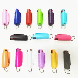 15 Colors 20ml Defenses Keychain Self- defense Products Wolf Self Defenses Key chain For Female Outdoor Self-defense Tools