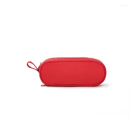 Korean Large Capacity Pencil Bag Simple Girl High Beauty Net Red Box Stationery Female School Student's Sta