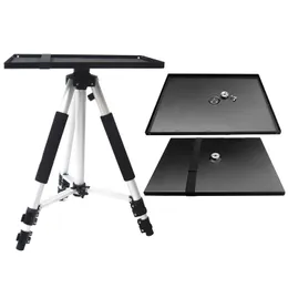 Other Projector Accessories Bed 39x29cm Universal Metal Tray Stand Platen Platform Holder for 38inch Tripod Projectors Monitors Laptops 230316