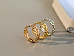 Designer Ringe Mode kreative Schmuck Emaille für Frauen Mann Brief Ring Frau Party Hochzeitsliebhaber Geschenk