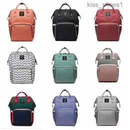 Torba pielęgniarska Mumy macierzyńska marka pieluszka o dużej pojemności torby dziecięcej podróży Plecak projektant mody torby na pieluchy 17 stylów