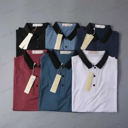 Therts Men 2021 Tshirt الفاخرة Tshirt New Mens Wear Designer Shirt Shirt 100 Cotton عالية الجودة حجم الجملة S2XL الشحن الحرة T230316