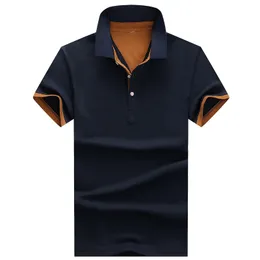 Polos masculinos camisas polo homens algodão casual curto poloshirts para homens roupas de marca negócios masculino respirável mens verão polos para hombre 62 230316