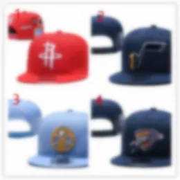 2023デザインバスケットボールキャップアウトドアスポーツ野球帽レターパターン刺繍日帽子男性女性調整可能なスナップバック帽子h12-3.16