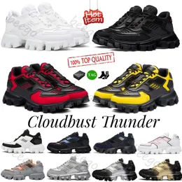 With Box Platform Shoes Cloudbust Thunder Sneakers Mens Woman Low Top High Top Light Rubber Runner Trainer Outdoor Shoe
