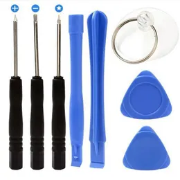 8 in 1 Repairing Driver Screwdriver Pry Kit Opening Tools With 5 Point Star Pentalobe Screwdriver For iPhone 6 7 8 Plus