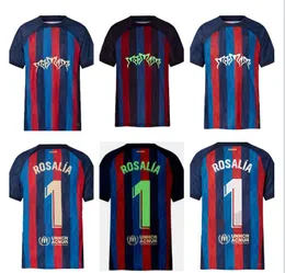 Lewandowski Rosalia Motomami Soccer Jerseys Limited Edition Kessie Raphinha Pedri Ferran 22 23 Camisetas de Ansu Fati 2022 2023 Kit Shirt Men Kids Kounde