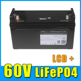 60V 40AH LIFEPO4 بطارية 60V 3000W 4000W دراجة نارية دراجة كهربائية