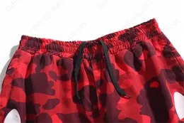 Mens shorts designer kvinnor mesh lysande tryck reflekterande topport pool röd blå färg block gym simning kamouflage multicolourjgbdjgbdjgbd