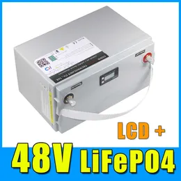 Wodoodporny 48V 40AH LifePo4 Bateria 48 V 3000W Elektryczne akumulator rowerowy