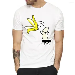 Camisetas de camisa masculina Banana desgaste as camisetas de impressão engraçada de design engraçado