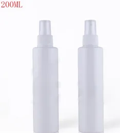 Klassische weiße leere Plastiksprühflasche Dressing Blumen Wassersprühgerät Feinnebelsprühflasche 40 Teile/los 200 ml