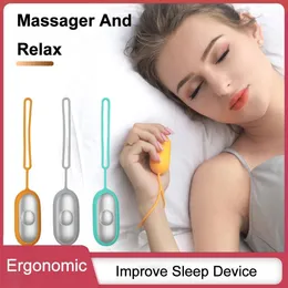 Head Massager USB 충전 냉담약 Devic 및 Relax Sleep Aid 기기 기계 개선 장치 230317