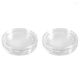 Jewelry Pouches 20 Pcs Transparent Small Plastic Coin Box 18mm & 2m