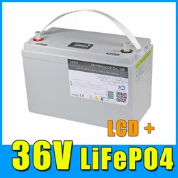 36V 60AH LIFEPO4 بطارية 36V 1000W 2000W بطارية الدراجات الكهربائية