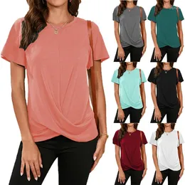 Frauen T -Shirts Roupas Femininas Hemdkleidung für Frauen Camisetas Tops Vetement Femme Ropa de Mujer Haut Cropped Feminino Pink 2023