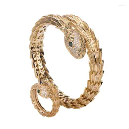 Bangle Fashion High Quality Animal Shape Bracelet with Ring Copper Material Party Gifts Daily Decorative Jewelry
