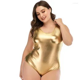 Kvinnors badkläder 2023 Summer Plus Size 5xl Stor One Piece Swimsuit Monokini Women Swimming Bodysuit Beachwear Bather