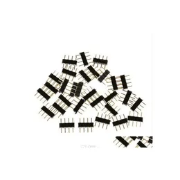 2016 Övriga belysningstillbehör 4Pin Male Connector Adapter för RGB LED -remsor Ljus 12V 1000pcs Drop Leverans Lights DH6VA