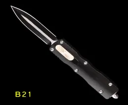 Schelin MT UTX Automatyczne nóż D2 Blade CNC Process Highend Auto Knife Double Edge Spartan High End Survival Folding Knves Campi9379979
