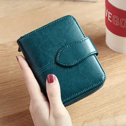 Wallets Women Wallets Small Luxury Brand Leather Purse Women Ladies Card Bag for Women 2022 Clutch Women Female Purse Money Clip WalletL230303