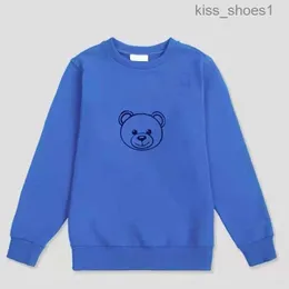 Kids Hoodie Sweater T-shirts Tees Top Letter Bear Cute Casual Tee Boy Baby Teen Clothes Autumn Long Sleeve Girl Multicolor Tops Children