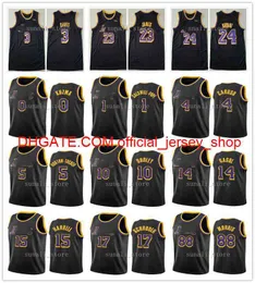 2021年獲得ケンタビアスコールドウェルポープ15モントレズルハレル88 Markieff Morris 10 Jared Dudley Kyle 0 Kuzma Alex 4 Caruso Jerseys Edition