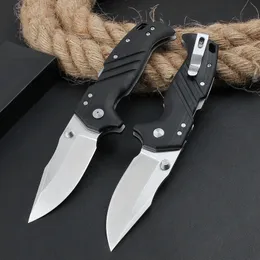 New Arrival CL 35DPLC Survival Folding Knife D2 Satin Blade G10 with Steel Sheet Handle Outdoor Camping Hiking Fishing Pocket Folder Knives with Retail Box