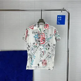 Мужские Дизайнерские Рубашки Летние Повседневные Рубашки С Коротким Рукавом Модные Свободные Поло Пляжный Стиль Дышащие Футболки Футболки Одежда #096