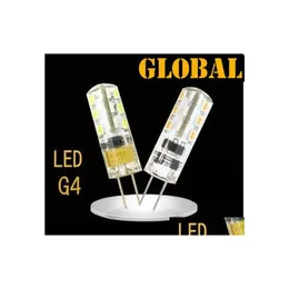 2016 LED 전구 고전력 SMD 3014 3W DC 12V G4 램프 교체 30W 할로겐 360 빔 각 BB 보증 2 년 드롭 배달 조명 조명 DHCCB