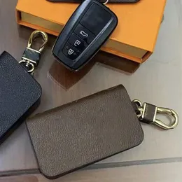 Luxur Designer Keychain Plaid Design Flower Keychains Pu Leather Animal Bag Pendant Charm Girls Cars Keyrings Chains Holder Fashi284D