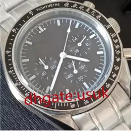 남성 시계 클래식 크로노 그래프 중지 두 번째 핸즈 스포츠 마스터 시계 Quarz 운동 Montre Nato Skyfall Sapphire Sapphire Listwatches