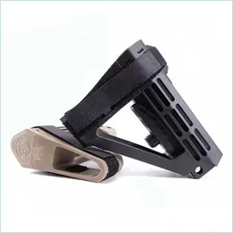 Nylon Outdoor Sports Others Equipment Tactical Tactical Support For Accessories Jinming9 M4 Ar Modified Stock Hk416 Rear Bracket Acce Dhifm{category}