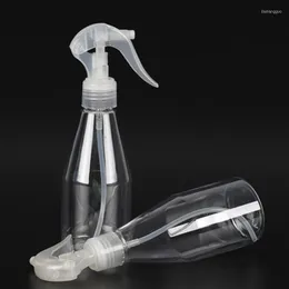 Aufbewahrungsflaschen 5 stücke Tragbare 200 ml Kunststoff Trigger Transparente Sprühflasche 6,7 Unzen Friseursalon Nebel Werkzeug Sprayer Zerstäuber Topf Klar