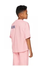 Projektant luksusowych koszulek dziecięcych modne koszulki z krótkim rękawem męskie i damskie dziecięce kolorowe okrągłe wycięcie pod szyją streetwear dziecięce t-shirty