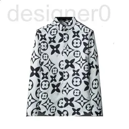 Camicie eleganti da uomo Designer Casual Camicia solida a maniche lunghe a maniche lunghe Polo di marca moda Oxford arrivo sociale ricamo multiplo U5T7