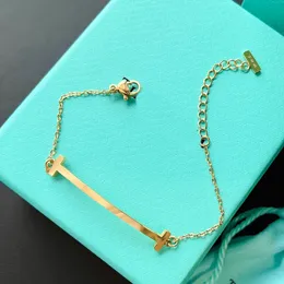 Klassiska armbandkedjelänkkedjor Justerbara armband guldpläterade med färg födelsedagsvalentiner dag present mode design kvinnor tillbehör