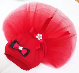 Summer Pet Clothes Bow Dress For Small Dog Apparel Princess Wedding Kjol Luxury Clothing for Dogs Soft Lace 595 S23207375