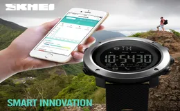 SKMEI Couple Smart Watch Men Calories Bluetooth Watches Calories Call reminder Waterproof Digital Watch reloj hombre 1285 12871304630
