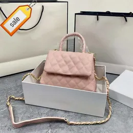 Luxury Women's Brand Designers Handbags Fashion Little Fragrant Rhombus Chain Tote Bags Caviar Portable Everything Shoulder Crossbody Bag Factory Direct Sales
